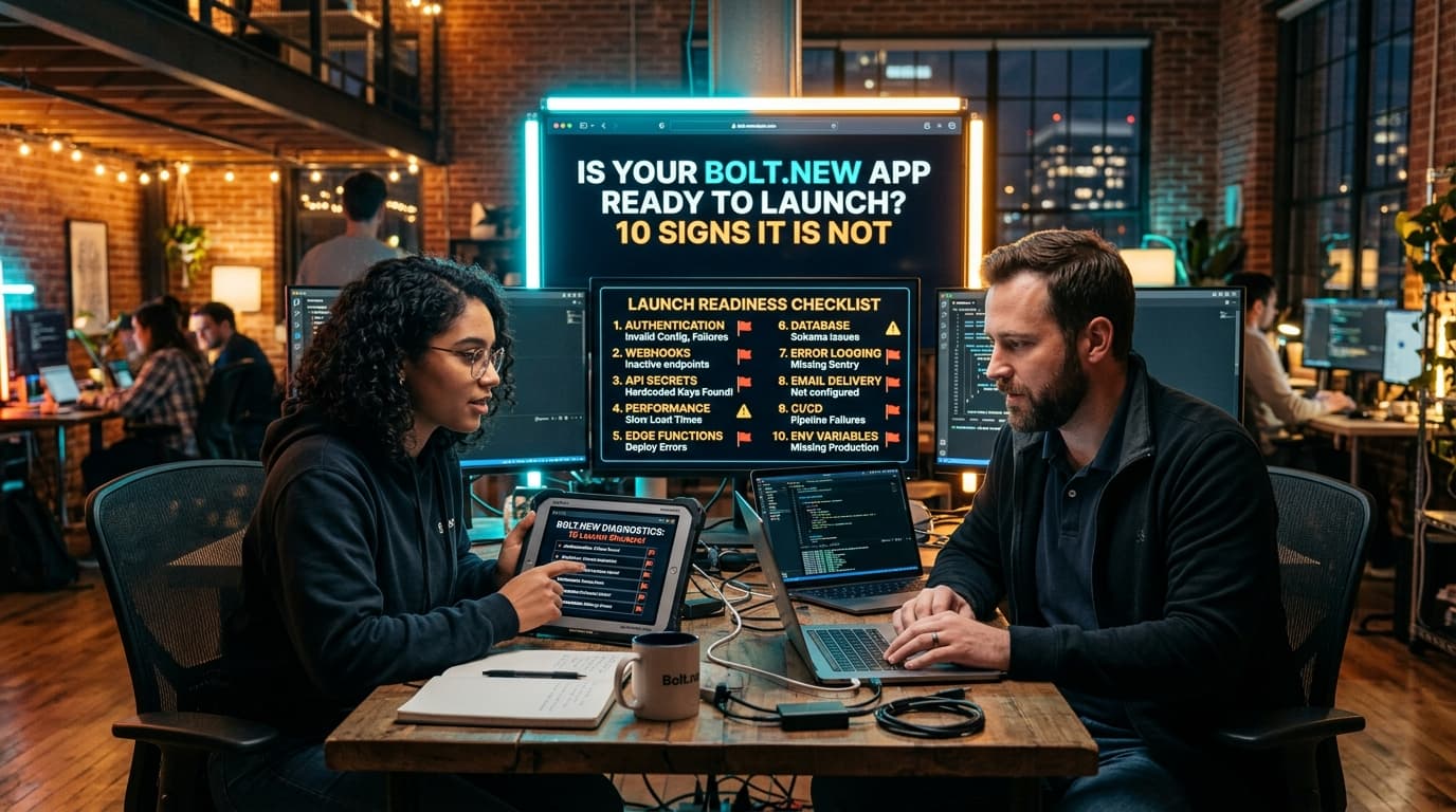 Is Your Bolt.new App Ready to Launch? 10 Signs It’s Not