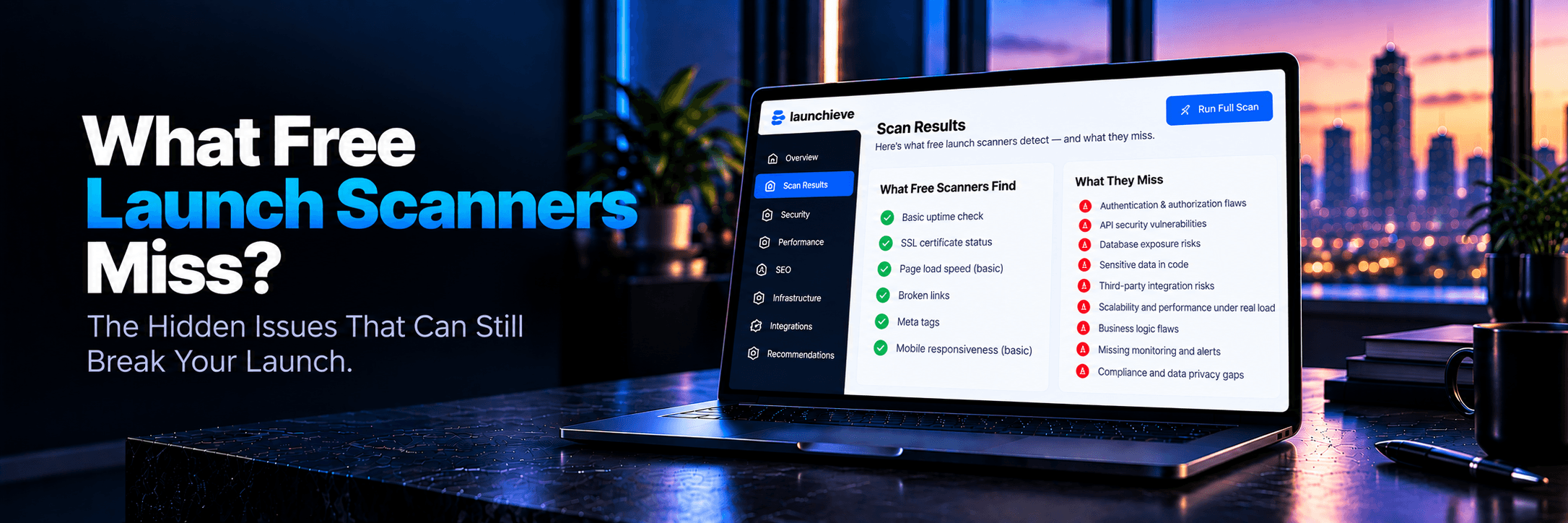 What Free Launch Scanners Miss (And When You Need a Human Audit)